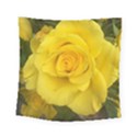 Yellow rose Square Tapestry (Small) View1