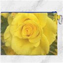 Yellow rose Canvas Cosmetic Bag (XXXL) View2