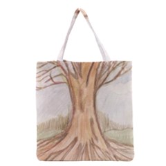 Roots Grocery Tote Bag by glendatartist