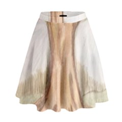 Roots High Waist Skirt by glendatartist