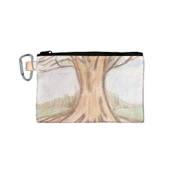 Roots Canvas Cosmetic Bag (small) by glendatartist