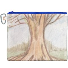 Roots Canvas Cosmetic Bag (xxxl) by glendatartist