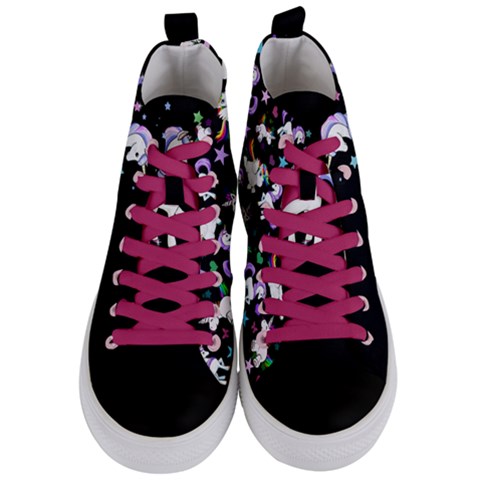 Women s Mid-Top Canvas Sneakers 