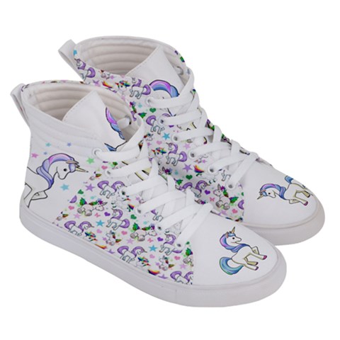 Women s Hi-Top Skate Sneakers 