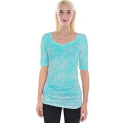 Wide Neckline T-Shirt