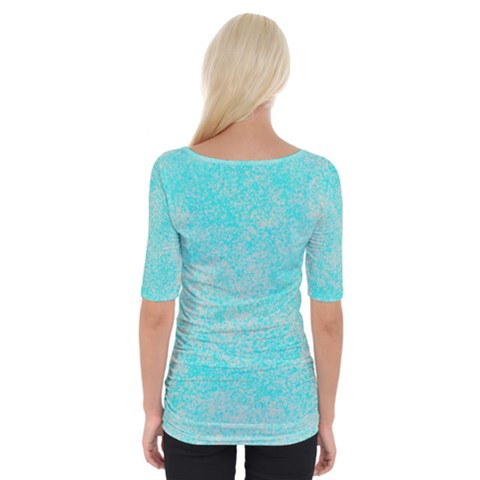 Wide Neckline T-Shirt 