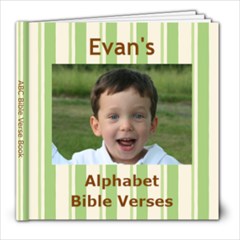 Bible Verse Book EVan - 8x8 Photo Book (20 pages)