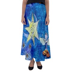 A Fairie Sunny day - Flared Maxi Skirt