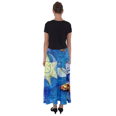 Flared Maxi Skirt 