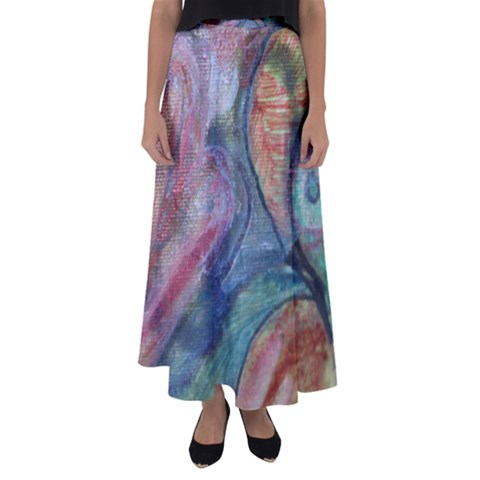 Flared Maxi Skirt 