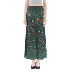 explosion in color - Full Length Maxi Skirt