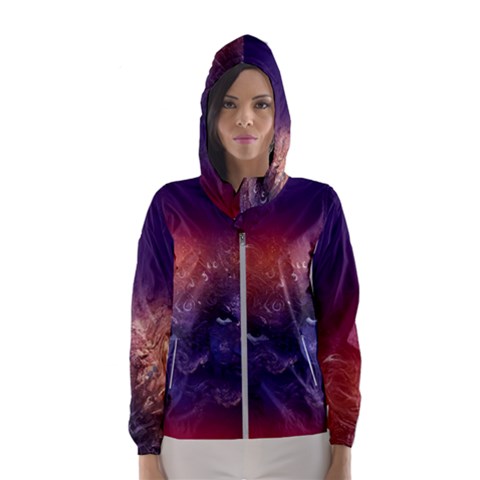 Women s Hooded Windbreaker 