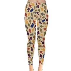 Tin Dog and Police Box Leggings - Everyday Leggings 