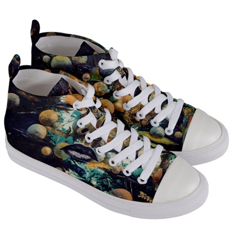 Women s Mid-Top Canvas Sneakers 