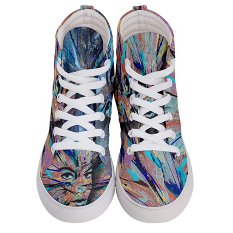 Women s Hi-Top Skate Sneakers 