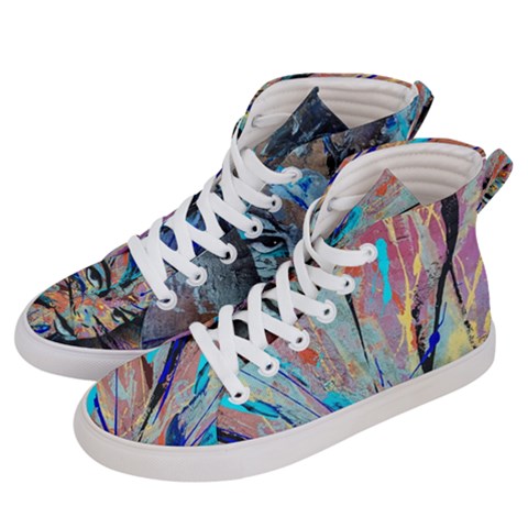 Women s Hi-Top Skate Sneakers 