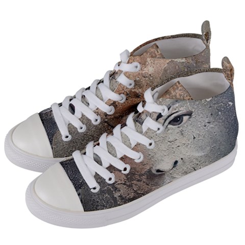 Women s Mid-Top Canvas Sneakers 