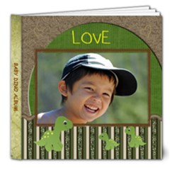 DINO FAMILY ALBUM - 8x8 Deluxe Photo Book (20 pages)