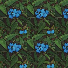 Blueberries  Fabric