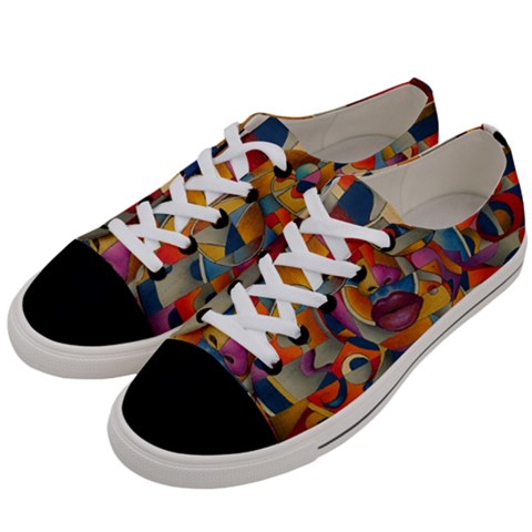 Men s Low Top Canvas Sneakers 