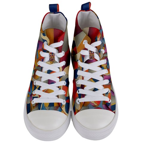 Women s Mid-Top Canvas Sneakers 