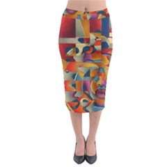 Midi Pencil Skirt