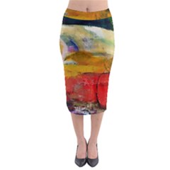 Midi Pencil Skirt