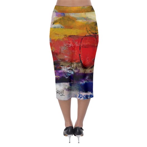 Midi Pencil Skirt 