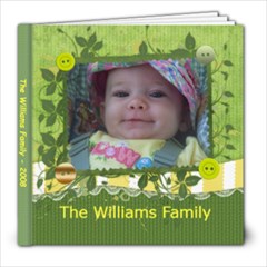 williams family - 8x8 Photo Book (20 pages)