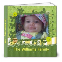 williams family - 8x8 Photo Book (20 pages)