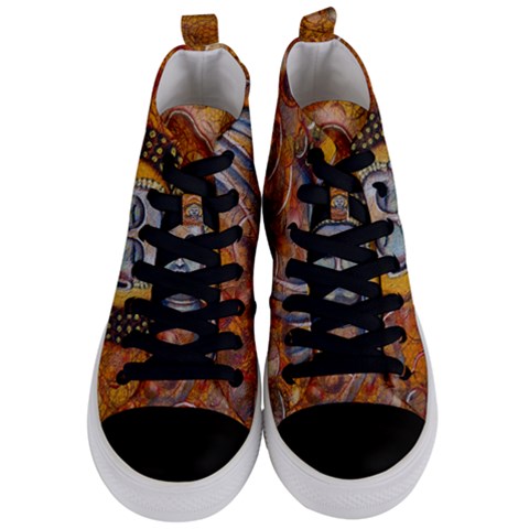 Women s Mid-Top Canvas Sneakers 