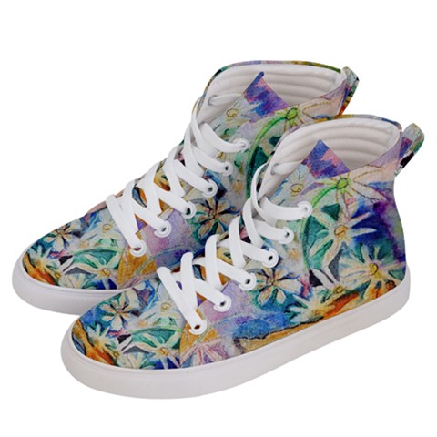 Women s Hi-Top Skate Sneakers 