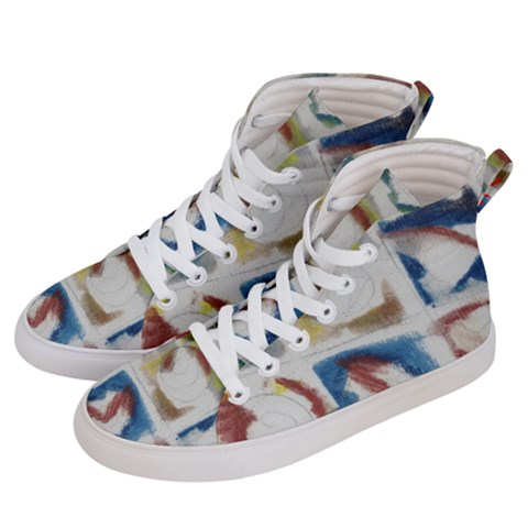 Women s Hi-Top Skate Sneakers 