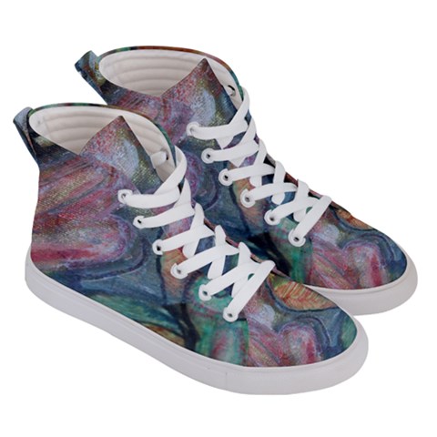 Women s Hi-Top Skate Sneakers 