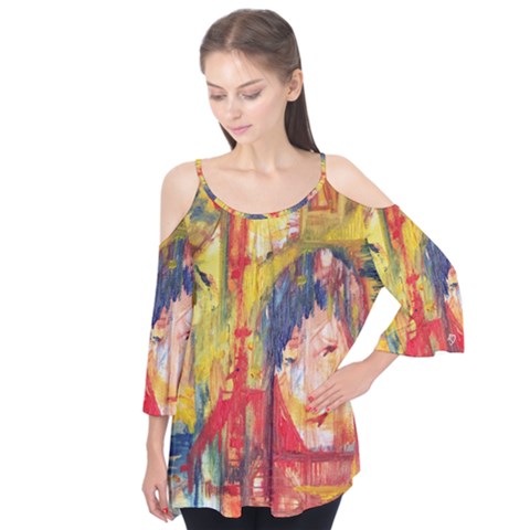 Flutter Sleeve T-Shirt  