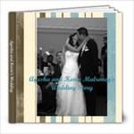 Ayesha and Kevin Wedding Book - 8x8 Photo Book (20 pages)