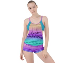 Grace s Swim Suit - Boyleg Tankini Set 