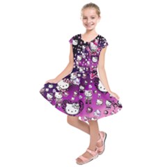 Kids  Short Sleeve Dress