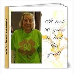GRANNY S 90TH BIRTHDAY PHOTO BOOK - 8x8 Photo Book (20 pages)