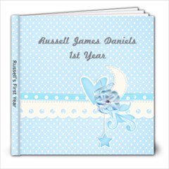 Russell s 1st Year - 8x8 Photo Book (20 pages)