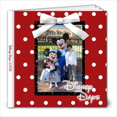Disney Days 2008 - 8x8 Photo Book (20 pages)