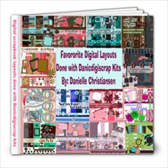 digi kits - 8x8 Photo Book (20 pages)