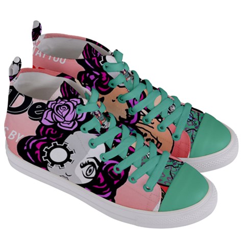 Women s Mid-Top Canvas Sneakers 