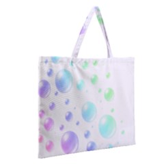 Zipper Large Tote Bag 