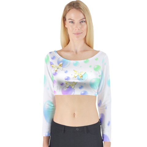 Long Sleeve Crop Top 