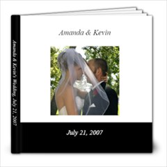 Amanda & Kevin - 8x8 Photo Book (20 pages)