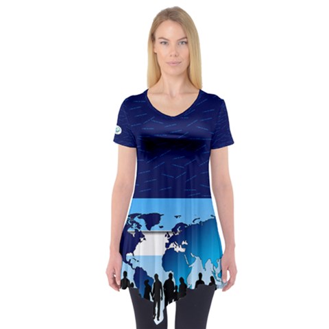 Short Sleeve Tunic  