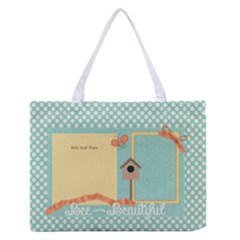 Zipper Medium Tote Bag Front