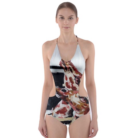 Cut-Out One Piece Swimsuit 