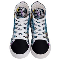 Women s Hi-Top Skate Sneakers